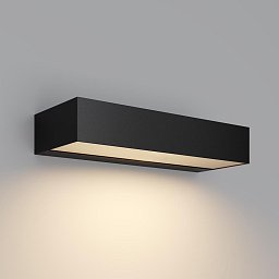 Obrázek pro produkt Nástěnné svítidlo Lot 3000K 10W teplá bílá 350lm černý hliník IP65 - MAYTONI