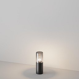 Obrázek pro produkt Venkovní svítidlo Amas E27 60W černý hliník průhledné sklo IP54 - MAYTONI