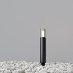 Obrázek pro produkt Venkovní sloupkové svítidlo Glide G9 20W černý hliník průhledné sklo IP54 - MAYTONI