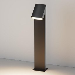 Obrázek pro produkt Venkovní stojací svítidlo Guss 3000K 15W teplá bílá 550lm černý hliník/sklo IP65 - MAYTONI