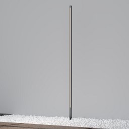 Obrázek pro produkt Venkovní sloupkové svítidlo Pole 3000K 24W teplá bílá 1200lm černý hliník IP65 - MAYTONI