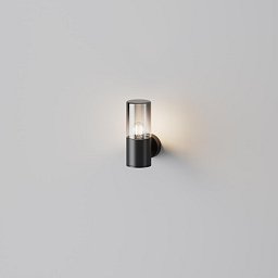 Obrázek pro produkt Nástěnné svítidlo Amas E27 60W IP54 černý hliník průhledné sklo - MAYTONI