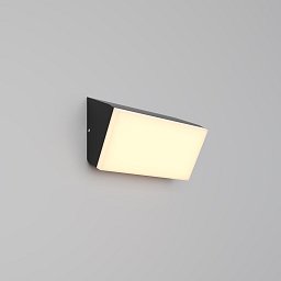 Obrázek pro produkt Nástěnné svítidlo Brick 3000K 10W teplá bílá 1100lm černý hliník IP54  - MAYTONI