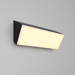 Obrázek pro produkt Nástěnné svítidlo Brick 3000K 20W teplá bílá 1600lm černý hliník IP54  - MAYTONI
