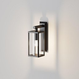 Obrázek pro produkt Nástěnné svítidlo Cell E27 15W černý hliník průhledný plast IP65  - MAYTONI