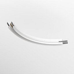 Obrázek pro produkt Radius-Verbinder R300 Exility EinbaustromKolejnice pro magnetickou lištu 24 V für Gipskarton 12,5 mm, bílá TRA044-angle.12W - MAYTONI