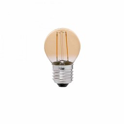LED žárovka G45 E27 2W filament AMBER 2200K - FARO Obrázek pro produkt LED žárovka G45 E27 2W filament AMBER 2200K - FARO