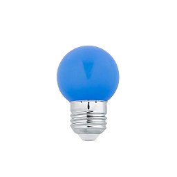 LED žárovka G45 modrá E27 1W - FARO Obrázek pro produkt LED žárovka G45 modrá E27 1W - FARO