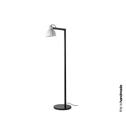 Obrázek pro produkt VENICE stojací lampa, bílá s pruhy - FARO