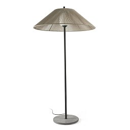 Obrázek pro produkt SAIGON OUT C100 stojací lampa, šedá/béžová 2M - FARO