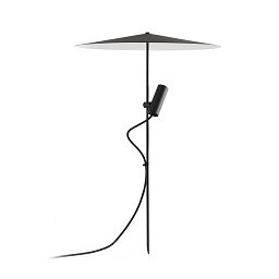 Obrázek pro produkt CLAP 630 lampa se zápichem, černá 6W 3000K 38st. se stínítkem - FARO