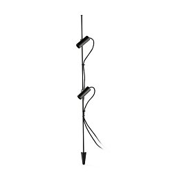Obrázek pro produkt CLAP 1030 lampa se zápichem, černá 2x6W 3000K 38st. 24V - FARO