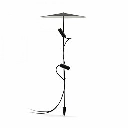 Obrázek pro produkt CLAP 1030 lampa se zápichem, černá 2x6W 3000K 38st. se stínítkem 24V - FARO