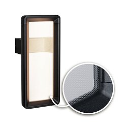Obrázek pro produkt LED venkovní nástěnné svítidlo Reana pohybové čidlo HF senzor IP44 176x107mm 3000K 2x3W 230V antracit kov - PAULMANN
