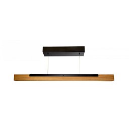 Obrázek pro produkt VÝPRODEJ VZORKU - Deko-Light závěsné svítidlo Madera 13W DIM 3000K dub 1600lm 900mm hnědá/černá