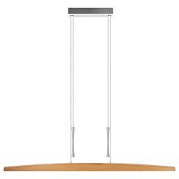 Závěsné svítidlo ARCO LED 1300mm Up 7,5W 900lm / Down 32,2W 2990lm 2200-4000K Dim to warm dub olejovaný - HERZBLUT Obrázek pro produkt Závěsné svítidlo ARCO LED 1300mm Up 7,5W 900lm / Down 32,2W 2990lm 2200-4000K Dim to warm dub olejovaný - HERZBLUT