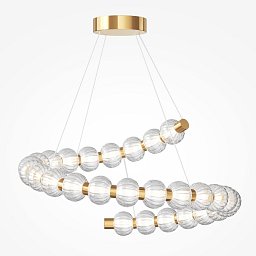 Obrázek pro produkt Závěsné svítidlo Amulet 3000K 40W teplá bílá 1900lm zlatý kov sklo - MAYTONI