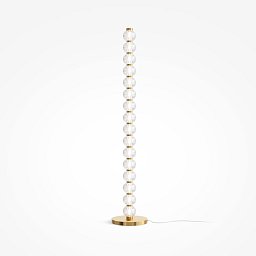 Obrázek pro produkt Stojací lampa Amulet 3000K 33W teplá bílá 1550lm zlatá kov - MAYTONI