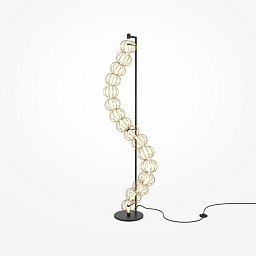 Obrázek pro produkt Stojací lampa Golden Cage 3000K 48W teplá bílá zlatý kov  - MAYTONI