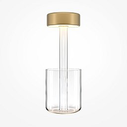 Obrázek pro produkt Stolní lampa AI Collaboration 2200-4000K 3W nastavitelná bílá zlatá sklo bateriová stmívatelná - MAYTONI
