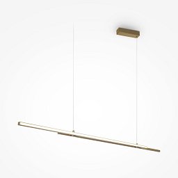 Obrázek pro produkt Závěsné svítidlo Halo 48W teplá bílá 2200lm mosaz hliník - MAYTONI