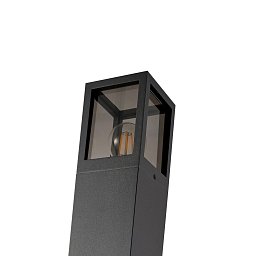 Obrázek pro produkt Deko-Light stojací svítidlo - Facado II hranaté tónované 1000mm, 1x max 20 W, E27, šedá