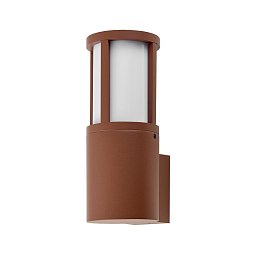 Obrázek pro produkt Deko-Light nástěnné přisazené svítidlo - Facado II kulaté opal, 1x max 20 W, rezavá