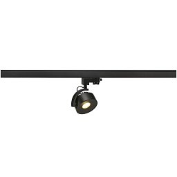 Obrázek pro produkt KALU TRACK LEDDISK pro tříokr. lištu černá 230V COB LED 12W 85°  - BIG WHITE (SLV)