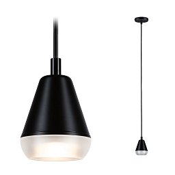 LED závěsné svítidlo Luia GU10 max. 10W satén/černá - PAULMANN Obrázek pro produkt LED závěsné svítidlo Luia GU10 max. 10W satén/černá - PAULMANN