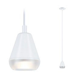 LED závěsné svítidlo Luia GU10 max. 10W satén/bílá - PAULMANN Obrázek pro produkt LED závěsné svítidlo Luia GU10 max. 10W satén/bílá - PAULMANN
