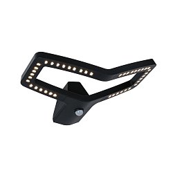 Obrázek pro produkt LED venkovní nástěnné svítidlo Alara pohybové čidlo IP44 hranaté 375x270mm 3000K 10W 230V antracit kov - PAULMANN