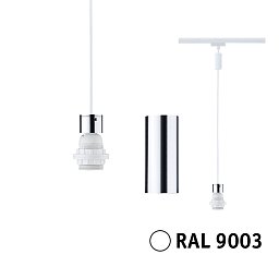 Obrázek pro produkt URail závěs 2Easy E27 max. 20W 230V bílá - PAULMANN