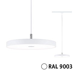Obrázek pro produkt URail LED závěs 3-krokové-stmívatelné Hildor 15W 3000K stmívatelné 230V bílá - PAULMANN