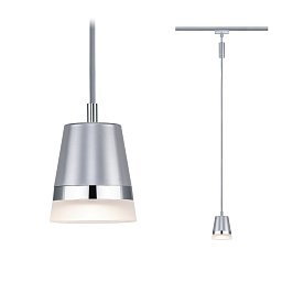Obrázek pro produkt URail závěs Cone GU10 max. 10W 230V matný chrom - PAULMANN