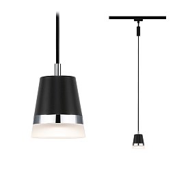 Obrázek pro produkt URail závěs Cone GU10 max. 10W 230V černá mat - PAULMANN