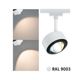 Obrázek pro produkt URail LED lištový spot Aldan spot 8W CCT 230V bílá - PAULMANN