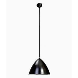 Obrázek pro produkt Závěsné svítidlo kov černé (vnitřek stříbrný) 34cm - SEARCHLIGHT