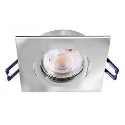 Deko-Light zapuštěné bodové svítidlo - Samsola, hranaté, leštěná, stříbrná - LIGHT IMPRESSIONS Obrázek pro produkt Deko-Light zapuštěné bodové svítidlo - Samsola, hranaté, leštěná, stříbrná - LIGHT IMPRESSIONS