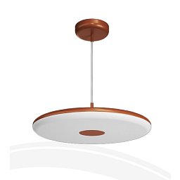 Obrázek pro produkt Závěsné LED svítidlo ZETA ST2 FP 38W IP40 (LED-3L65ET1050ZST/FP92/L100 T DALI 27-65K CRI90##) terakota - OSMONT