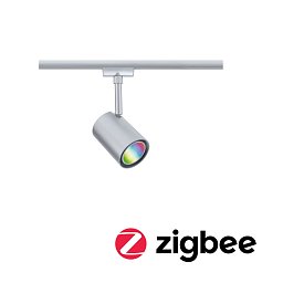 Obrázek pro produkt URail LED lištový spot Smart Home Zigbee 3.0 Luxe GU10 4,8W RGBW+ stmívatelné 230V matný chrom - PAULMANN