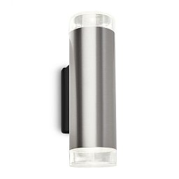 Obrázek pro produkt Venkovní svítidlo 19,5 cm vč. 2x GU10 4,7W 400lm nerez ocel - BRILO