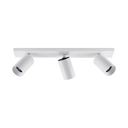 Obrázek pro produkt Deko-Light stropní přisazené svítidlo Can Tilt hranaté, 3x 7,5 W GU10, bílá
