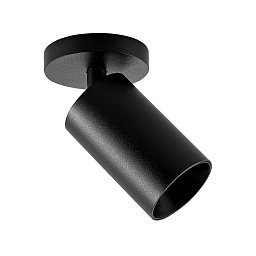 Obrázek pro produkt Deko-Light stropní přisazené svítidlo Can Tilt kulaté, 1x 7,5 W GU10, černá