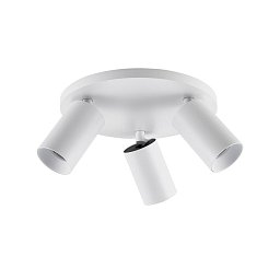 Obrázek pro produkt Deko-Light stropní přisazené svítidlo Can Tilt kulaté, 3x 7,5 W GU10, bílá