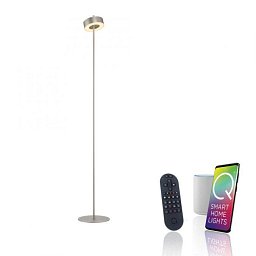 Obrázek pro produkt LED stojací svítidlo Q-ROTATE hliník Smarthome s aplikací ZigBee 2700-5000K - PAUL NEUHAUS