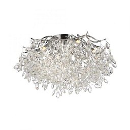 Obrázek pro produkt Stropní svítidlo RICICLE chrom s křišťálovými 60cm - PAUL NEUHAUS