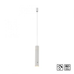 Obrázek pro produkt ATTACH LED závěsné svítidlo bílé nastavitelná výška magnetická nabíjecí hlava 3000K - JUST LIGHT