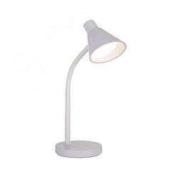 Obrázek pro produkt PIXIE LED stolní lampa bílá s vypínačem flexibilní na psací stůl 3000K - JUST LIGHT