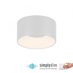 Obrázek pro produkt TANIKA LED stropní svítidlo bílé průměr 16cm stmívatelné SimplyDim 3000K - JUST LIGHT
