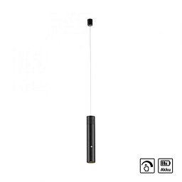 Obrázek pro produkt ATTACH LED závěsné svítidlo černé nastavitelná výška magnetická nabíjecí hlava 3000K - JUST LIGHT